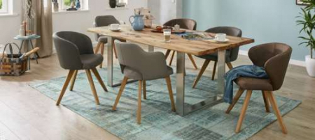 Masa lemn masiv living sufragerie Pur 206 [2]