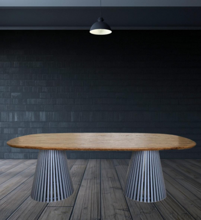 Masa restaurant cafenea din lemn masiv Thales [2]