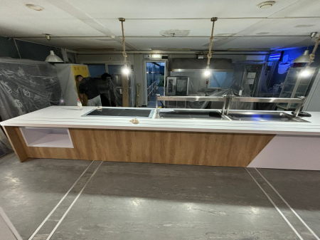 Portofoliu - Mobilier cantina linie servire Arad
