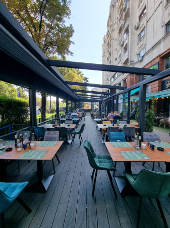 Mobilier terasa Trattoria l'oroscopo - Bucuresti [1]