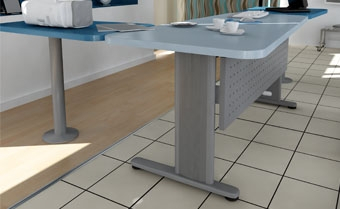 Mobilier Birou / Office - Cadru metalic pentru birou / Masa consiliu Extensie Meco