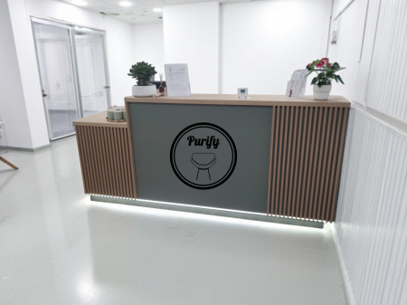 Mobilier Sala De Asteptare - Receptie Clinica Medicala / Cabinet Medical  Rufus