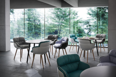 Mobilier Clinica Medicala - Scaun cu brate/fotoliu Office Choppy