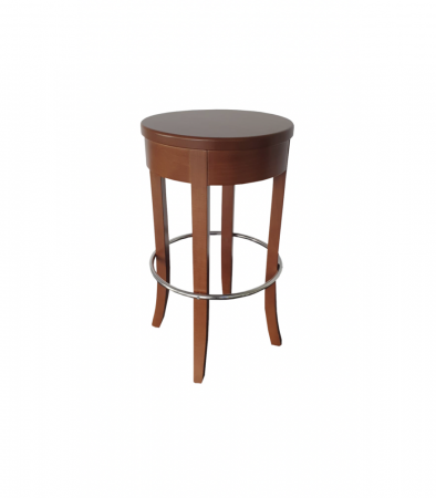 Scaune Inalte De Bar - Scaun fara brate pentru bar Backless Bar Sezut Masiv