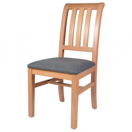 Mobilier HoReCa - Scaun fara brate pentru restaurant King cu Spatar Lamele