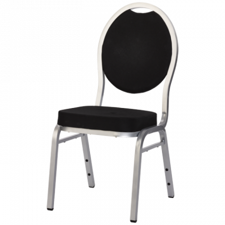 Scaune Evenimente - Scaun evenimente conferinta Monza Alu Black