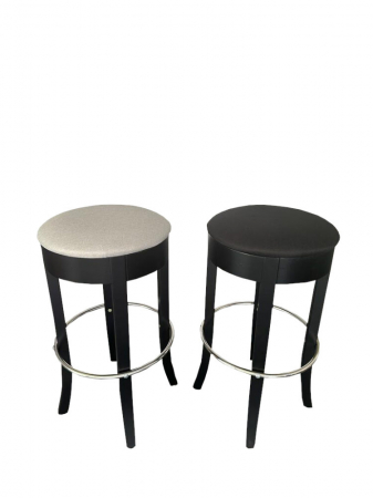 Scaun fara brate pentru bar Backless Bar Sezut Tapitat [2]