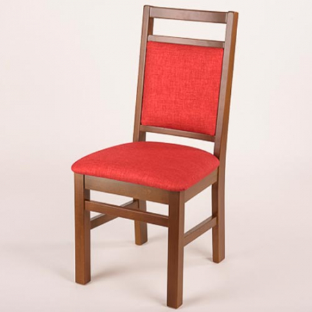 Mobilier HoReCa - Scaun fara brate pentru restaurant Pedro Tapitat Spatar Rotund