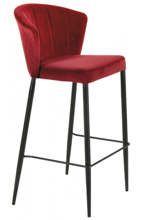 Scaune Inalte De Bar - Scaun inalt de bar cu cadru metalic PUR 753