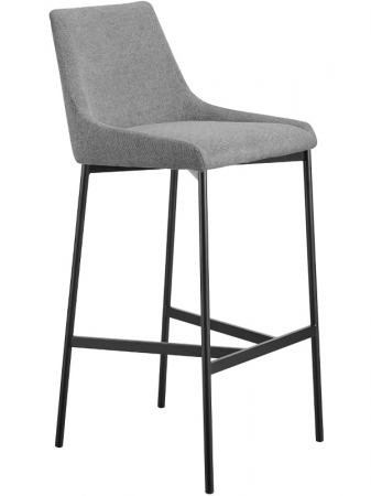 Scaune Inalte De Bar - Scaun inalt de bar cu cadru metalic PUR 757
