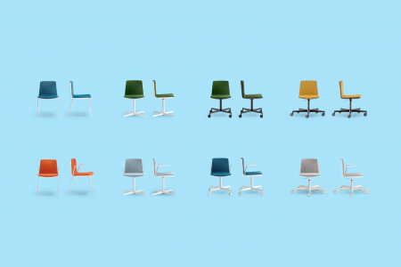 Scaun office birou Tweet 893 [6]