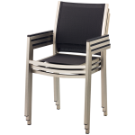 Scaun terasa exterior Sedna Negru [3]