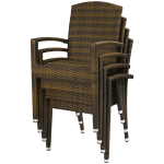 Scaun terasa exterior Titan Burned [3]