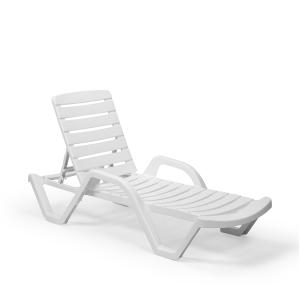 Mobilier HoReCa - Sezlong Maris Alb