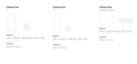 Vaza eleganta/Jardiniera Pandora [6]