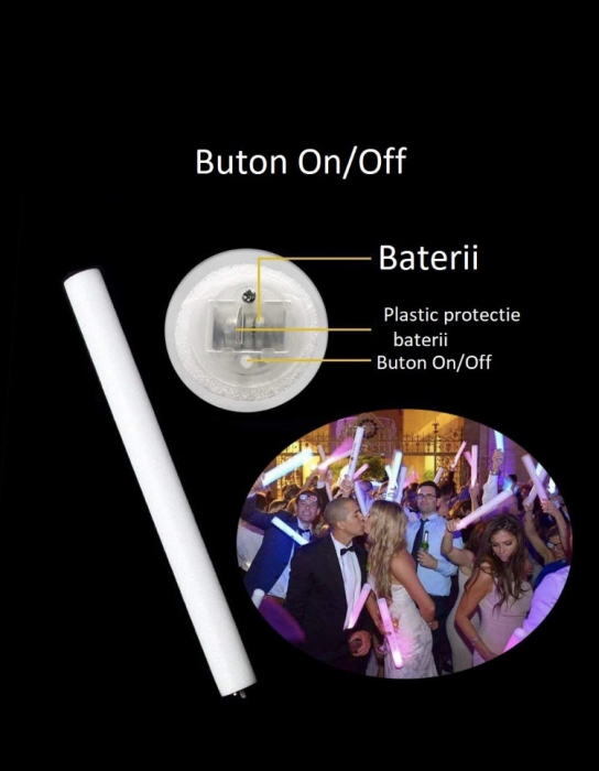Baghete foam stick cu led [2]