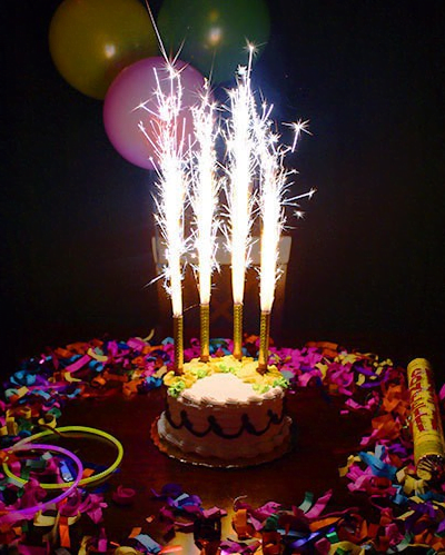 Artificii tort  lungime18 cm [3]