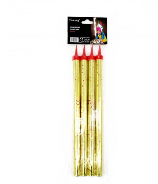 Bax artificii tort 25 cm en gross [1]