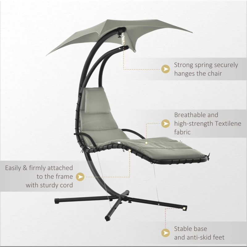 Balansoar tip șezlong rosu – confort și eleganță pentru relaxare [2]