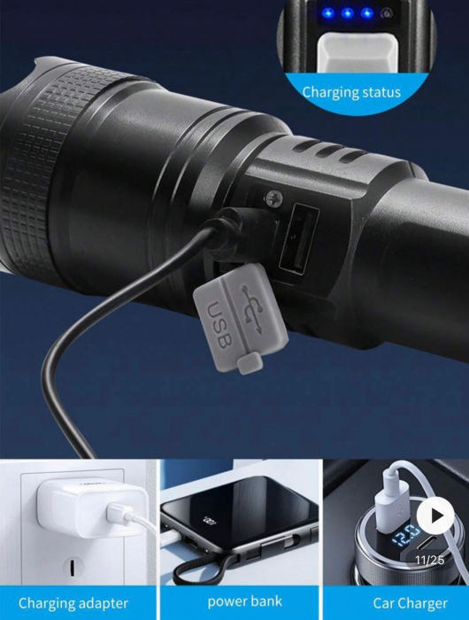 Lanterna multifuncionala cu Led [5]