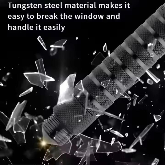 Secure telescopică multifuncțională, compactă și rezistentă. Include cuțit, amnar și busolă. Perfectă pentru camping, outdoor și aventură. [6]