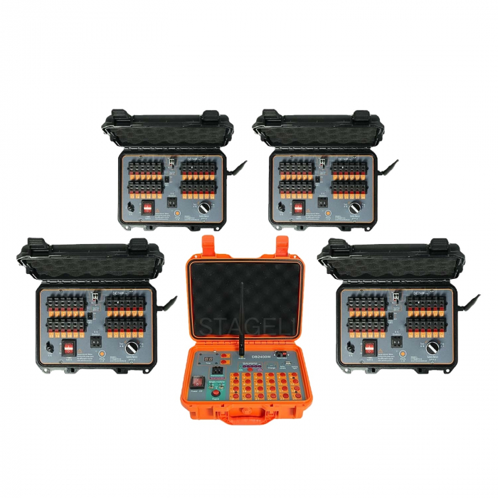 Sistem profesional lansare artificii DB2400W 24 canale [5]