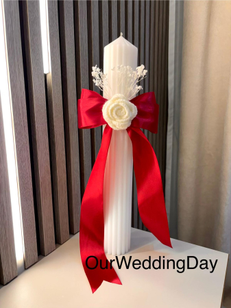 Cocarde/Bratari Nunta - Lumânare nunta