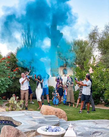Baterie artificii de zi baby shower gender reveal new trend 2023 [1]