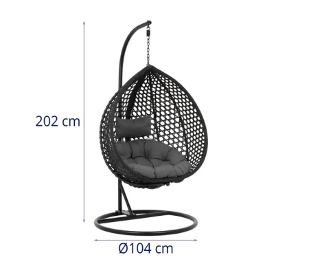 Fotoliu suspendat pentru terasa si gradina [2]