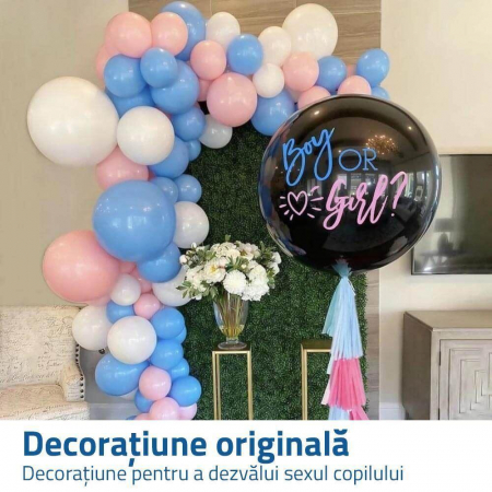 Balon boy or girl confeti [3]