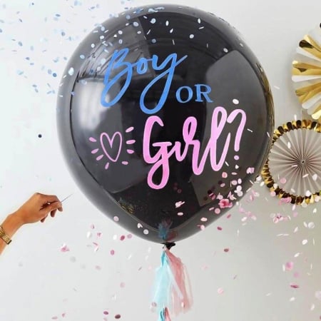 Toate Produsele - Balon boy or girl confeti