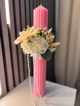 Lumânare cununie/botez