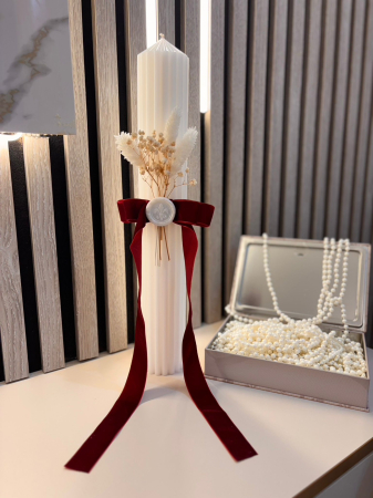 Toate Produsele - Lumânare cununie/botez