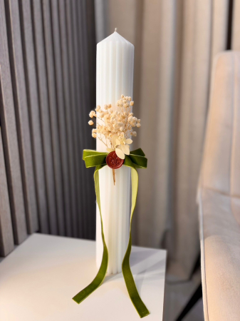 Toate Produsele - Lumânare cununie/botez