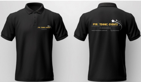 Artificii exterior - Tricou Polo pyrotehnic Events