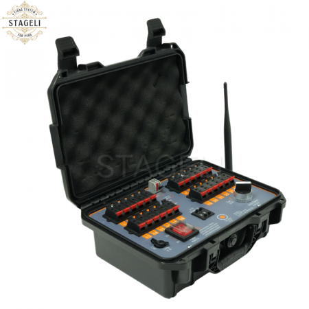 Sistem profesional lansare artificii DB2400W 24 canale [3]
