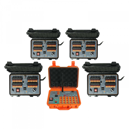 Sistem profesional lansare artificii DB2400W 24 canale [4]