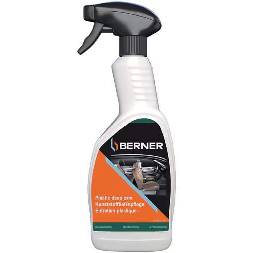 Solutie de curatare si ingrijire profunda a plasticului cu protectie antibacteriana Berner 500 ml [1]