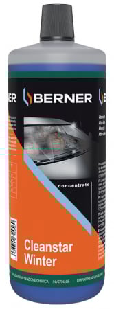 Curatare, intretinere auto - Solutie lichid spalare parbriz concentrat Cleanstar Winter Classic Berner 1L