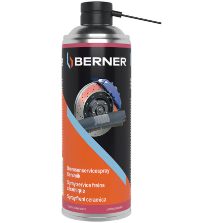 Curatare, intretinere auto - Spray ceramic pentru service frana Berner 400 ml