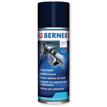 Curatare, intretinere auto - Spuma pentru bord Cockpit Foam Berner 400 ml