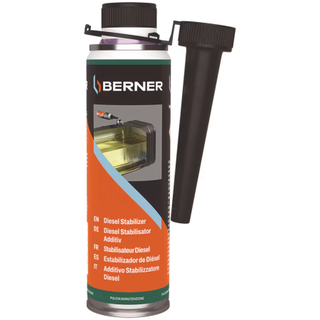 Curatare, intretinere auto - Aditiv stabilizator Diesel PREMIUM Berner 300 ml