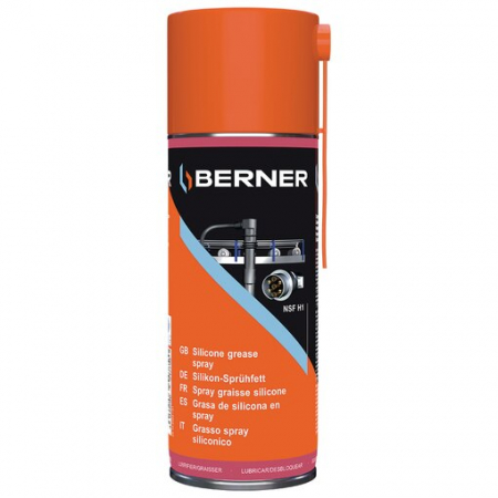 Uleiuri, vaseline - Vaselina pulverizabila cu silicon NSF H1 Berner 400 ml