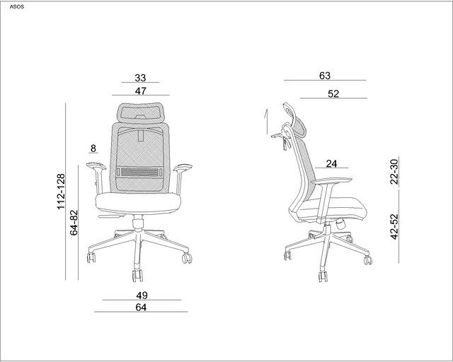 Scaun de birou ergonomic ASSOS [3]