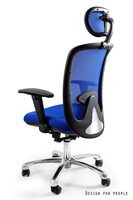Scaun de birou ergonomic EXPANDERS albastru [2]