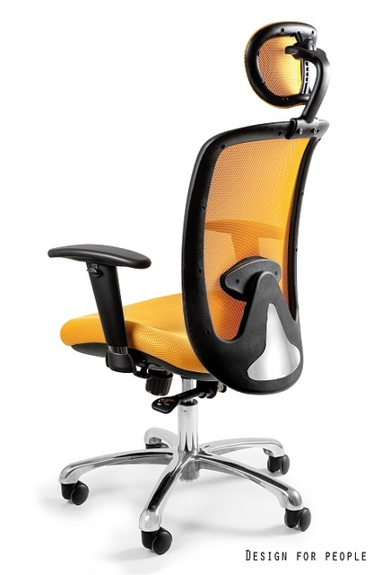 Scaun de birou ergonomic EXPANDERS galben [2]