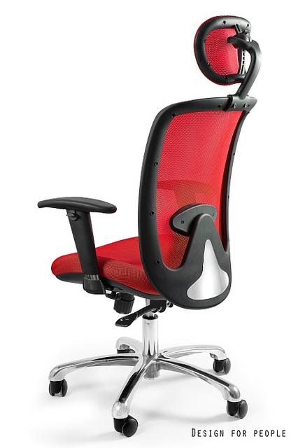 Scaun de birou ergonomic EXPANDERS rosu [2]