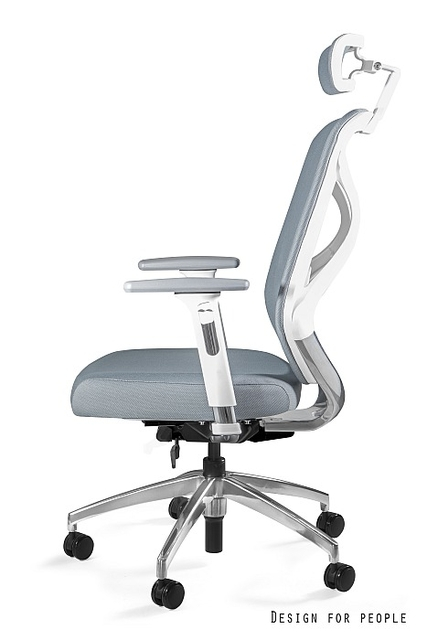 Scaun de birou ergonomic HEROS gri textil  [3]