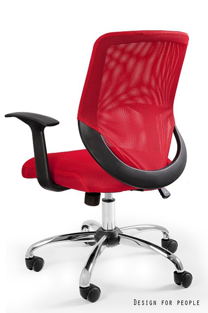 Scaun de birou ergonomic MOBIS rosu [2]