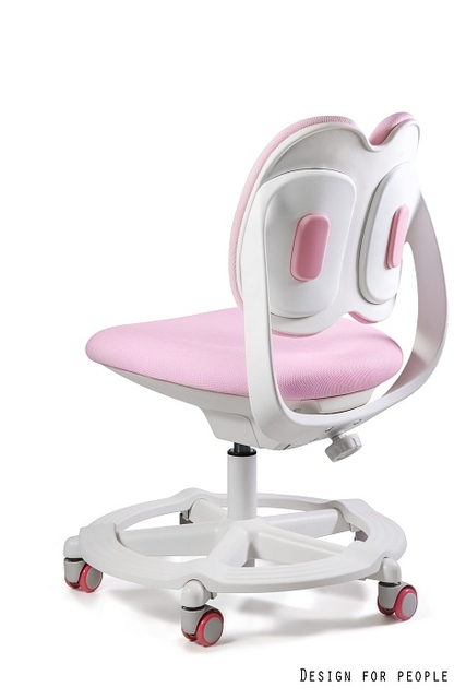 Scaun de birou ergonomic pentru copii GYFY roz [2]